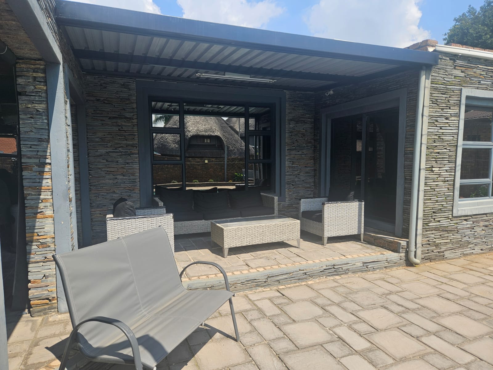 Outdoor Lounge Area